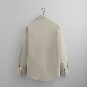 Kith Suede Apollo Shirt - Grain