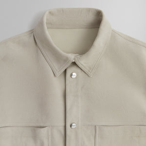 Kith Suede Apollo Shirt - Grain