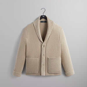 Kith Francis Chenille Shawl Coat - Sediment