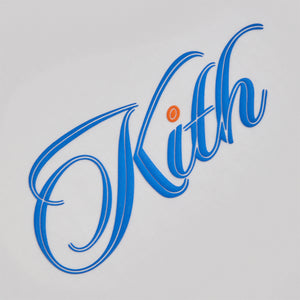 Kith Cursive Logo Tee - White