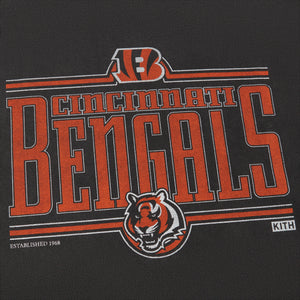 Kith for The NFL: Bengals Vintage Tee - Black Xs