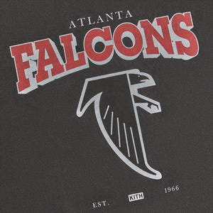 Kith for the NFL: Falcons Vintage Tee - Black