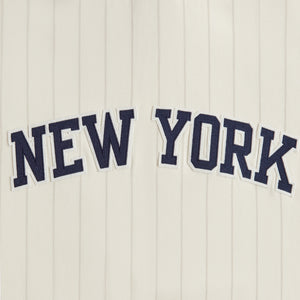 Kith for the New York Knicks NY Pinstripe Williams III Hoodie - Sandrift