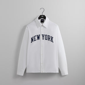 Kith for the New York Knicks Carson Buttondown - White