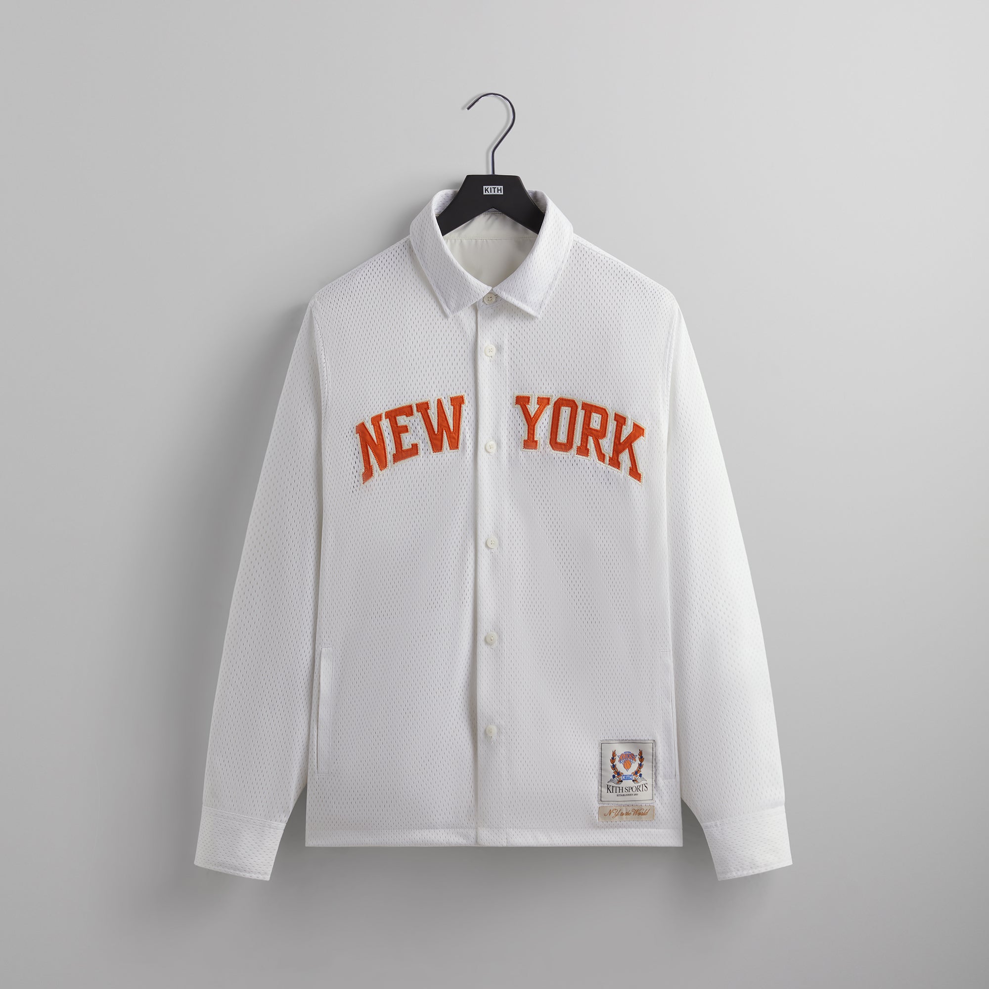 KITH 得意 New York Knicks ウールCollared Coaches