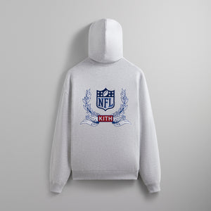Kith for the NFL: Giants Laurel Hoodie - Light Heather Grey