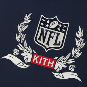 Kith for the NFL: Giants Laurel Hoodie - Nocturnal