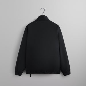 Kith for the NFL: Giants Nylon Quarter Zip Mock Neck - Black