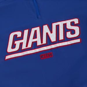 Kith for the NFL: Giants Nylon Mock Neck Quarter Zip - Current
