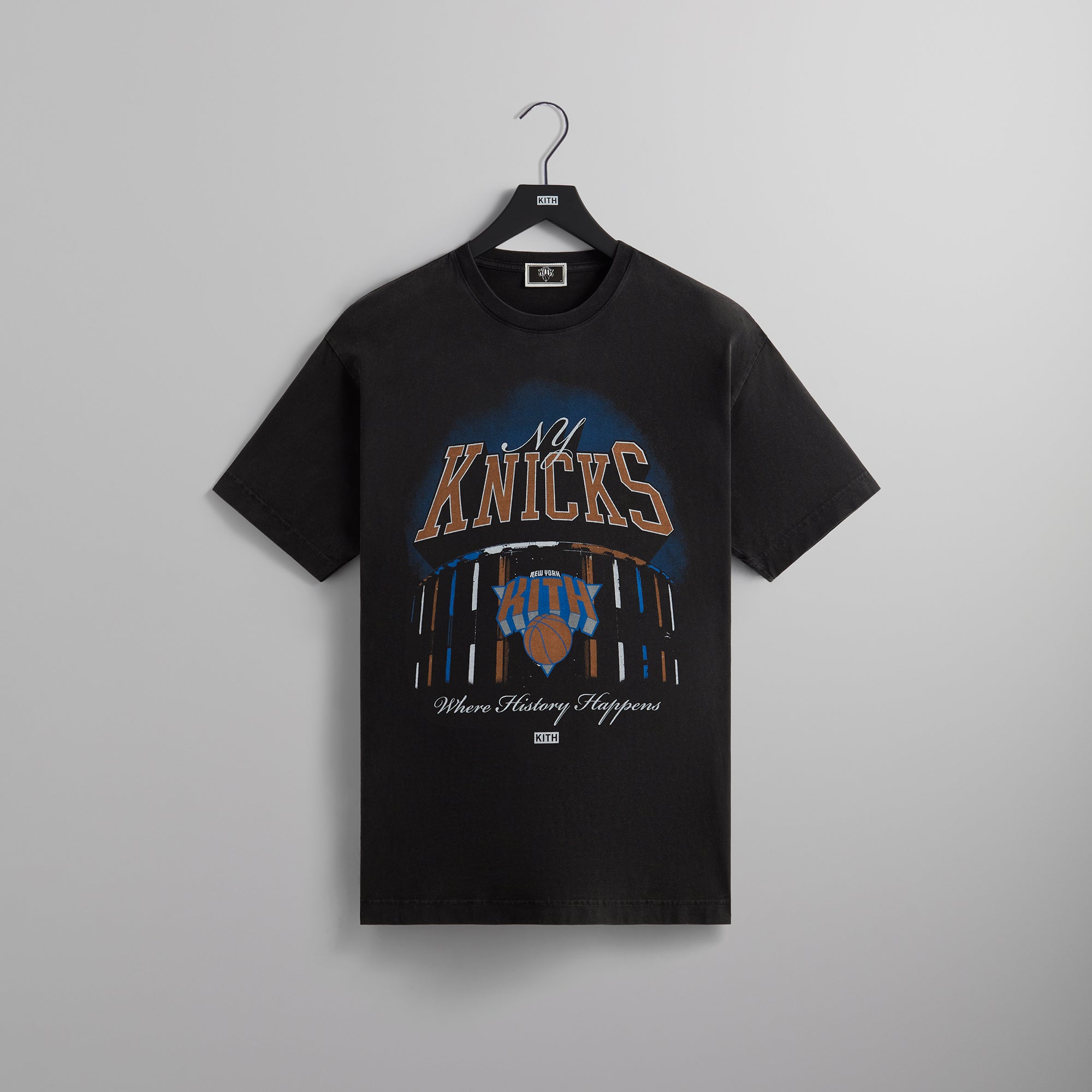 Kith for the New York Knicks MSG Vintage Tee - Black