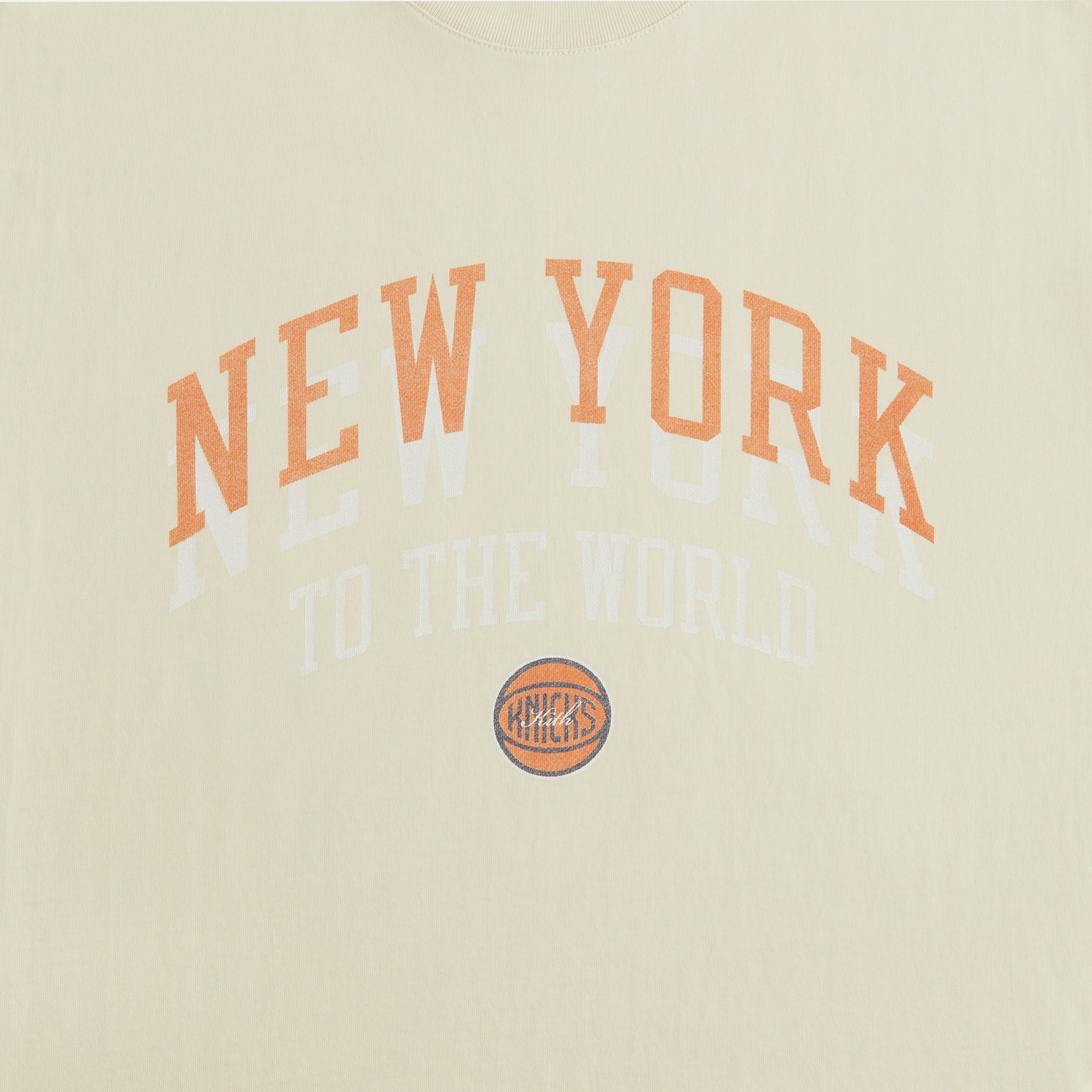 Kith for the New York Knicks NY to the World Vintage Tee