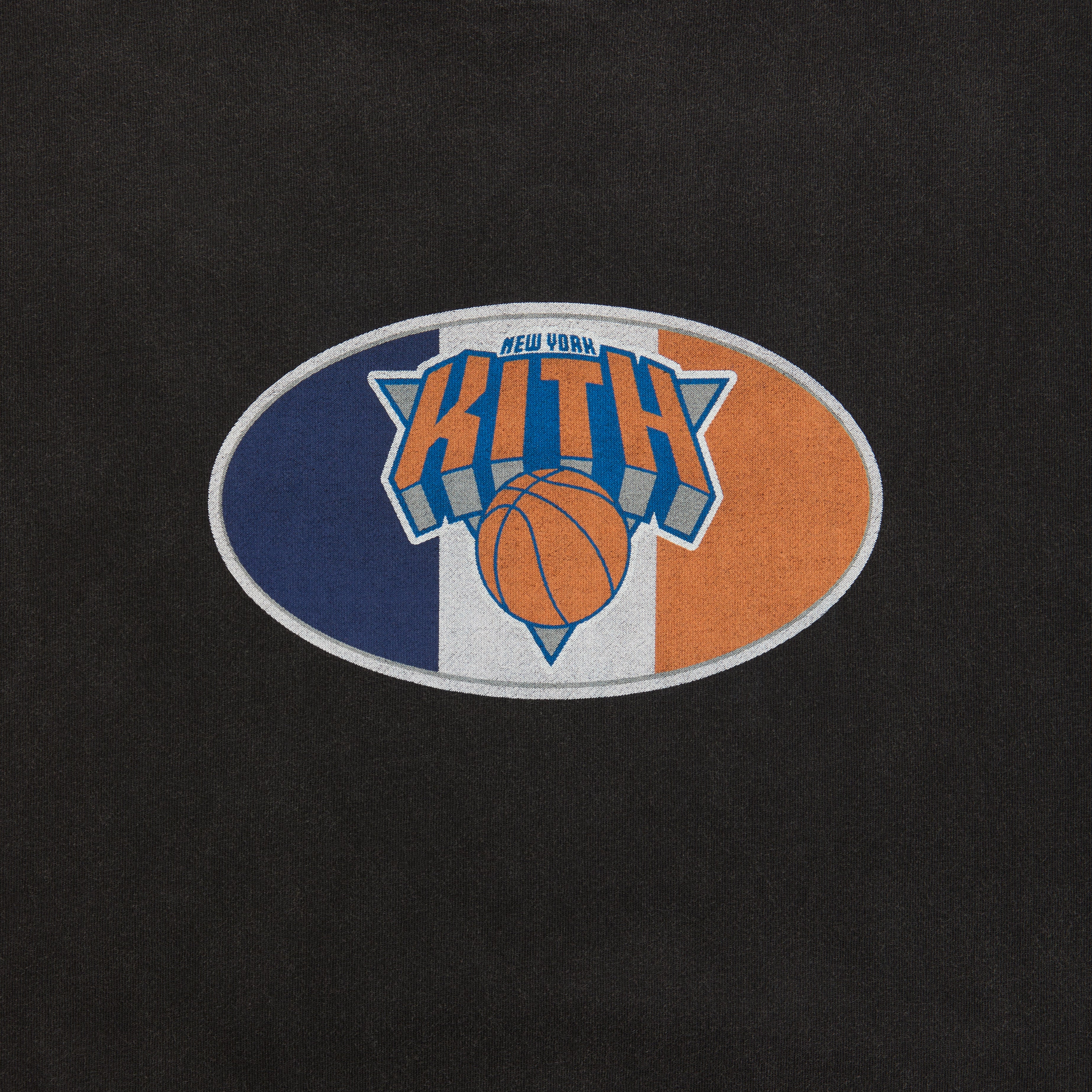 ☆ KITH x New York Knicks Insignia tee コラボTシャツ ☆ Kith for the New York Knicks NY Insignia Vintage Tee - Black