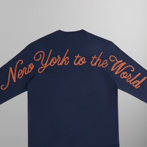 Erlebniswelt-fliegenfischenShops for the New York Knicks NY to the World Ramble L/S Tee - Nocturnal