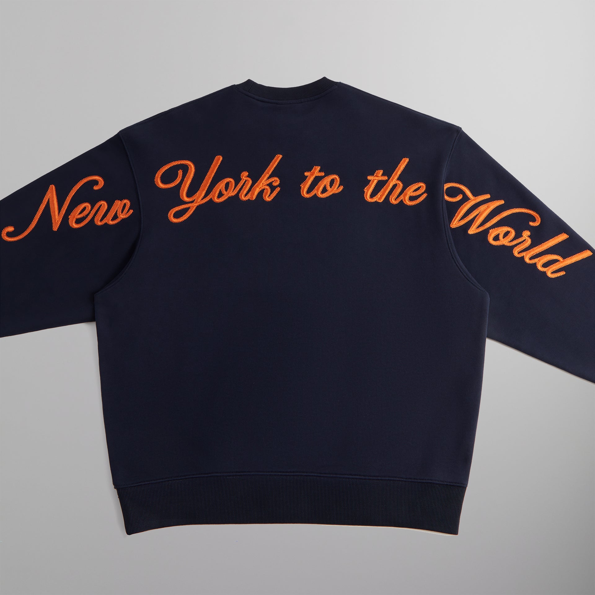 Kith for the New York Knicks NY to the World Nelson Crewneck - Nocturnal