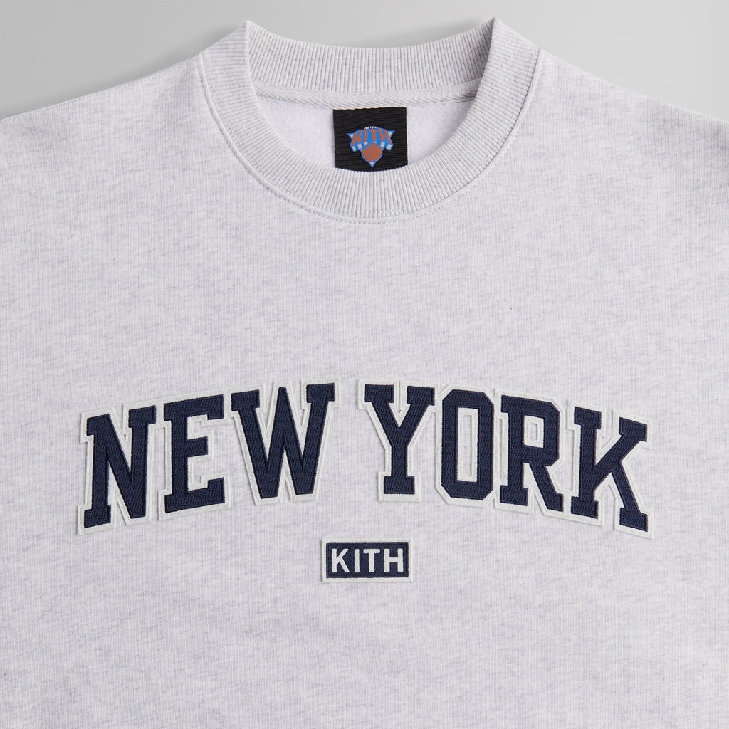 Kith for the New York Knicks City So Nice Nelson Crewneck - Light Heat