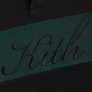 Kith Color-Blocked Nelson Collared Pullover - Black