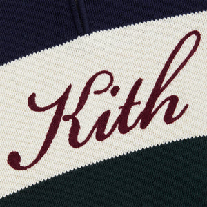 Kith Wyona Quarter Zip Sweater - Nocturnal