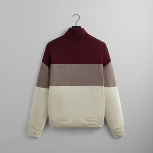 Kith Wyona Quarter Zip Sweater - Magma