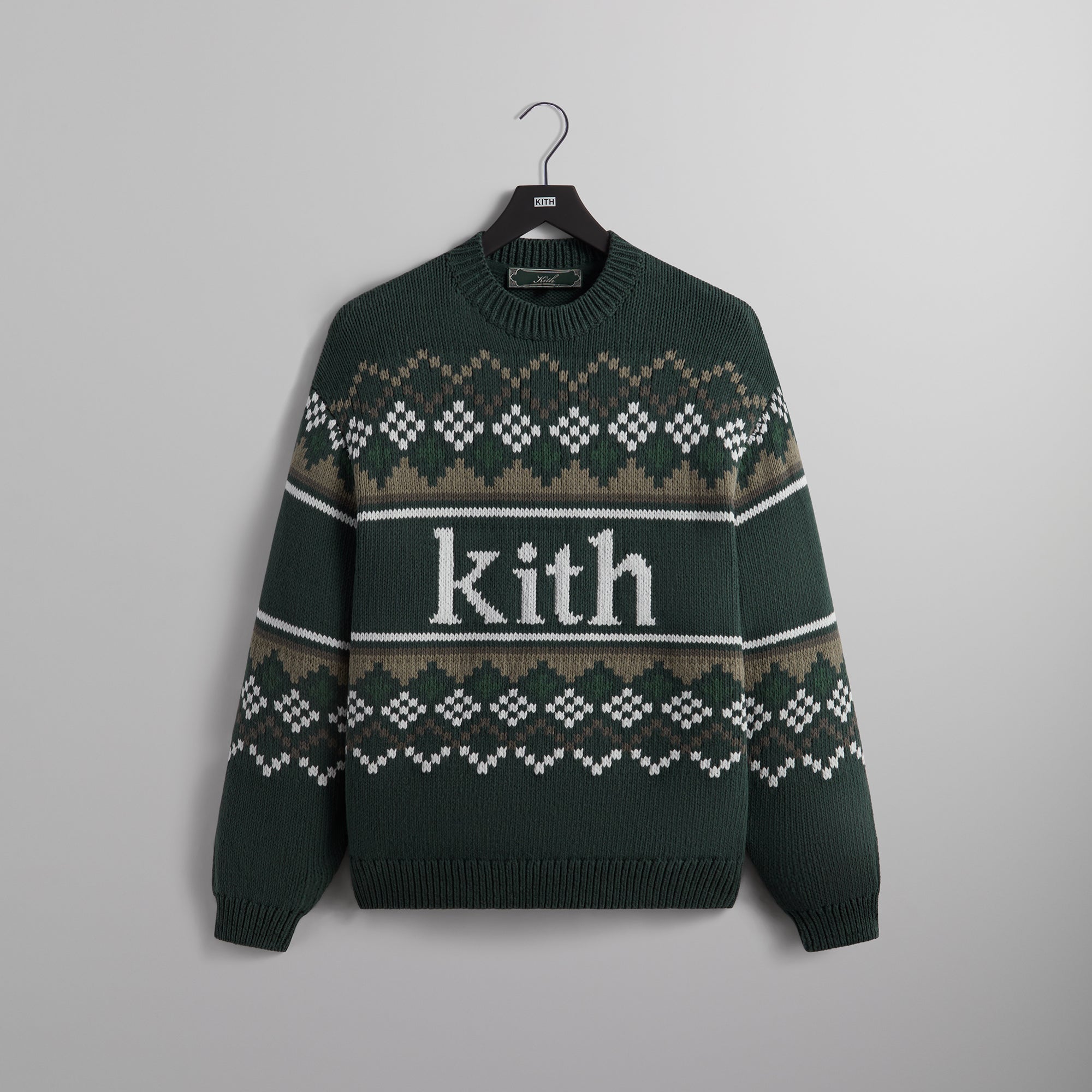 Kithmas Fairisle Sweater - Frond