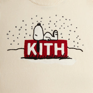 Kith for Peanuts Snoopy Sweater - Sandrift