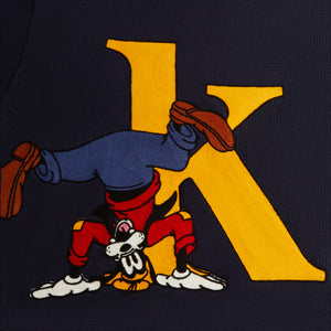 Disney | Kith for Mickey & Friends Goofy K Crewneck Sweater - Nocturnal