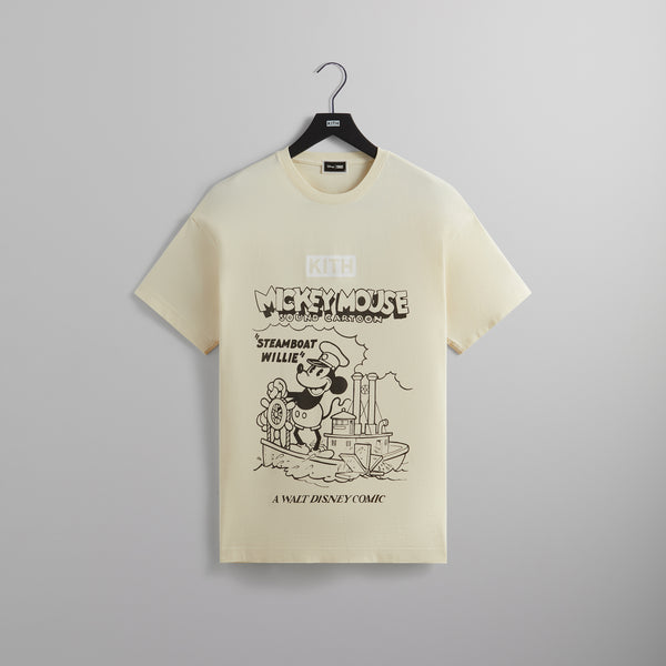 Disney | Kith for Mickey & Friends Steamboat Willie Vintage Tee - Sand