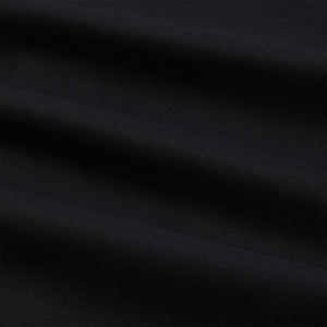 UrlfreezeShops Silk Cotton Thompson Camp Collar storage Shirt - Black