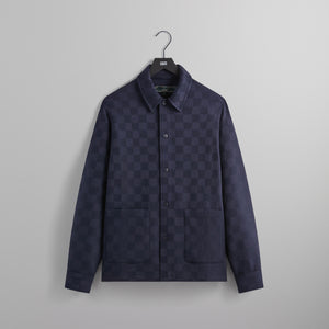 Kith Boxy Collared Overshirt - Nocturnal