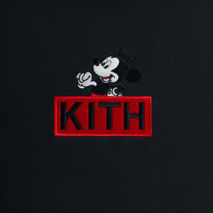 Disney | Kith for Mickey & Friends Cyber Monday Mickey Classic Logo Hoodie - Black