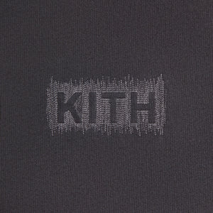 Kith Stitch Classic Logo Nelson Hoodie - Black PH