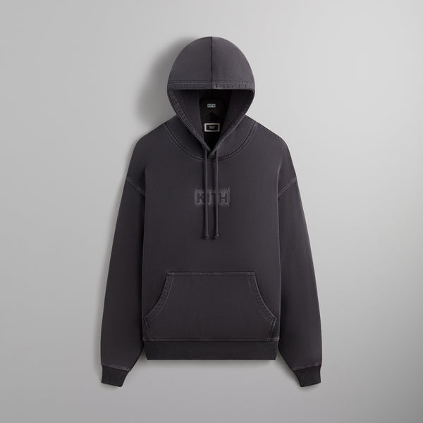 Kith Stitch Classic Logo Nelson Hoodie - Black