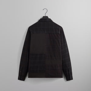 Kith Patchwork Jaydin Buttondown Shirt - Black