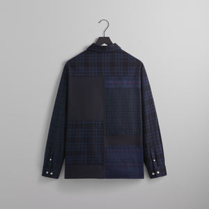 Erlebniswelt-fliegenfischenShops Patchwork Jaydin Buttondown Shirt - Nocturnal