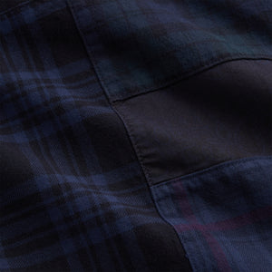 Kith Patchwork Jaydin Buttondown Shirt - Nocturnal