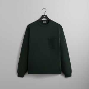 Kith Long Sleeve Leonard Pocket Tee - Stadium PH