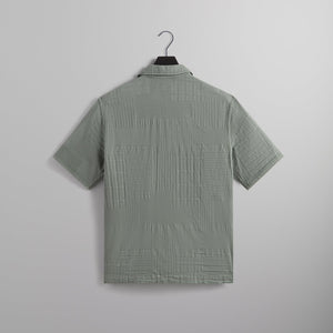 Kith Overdyed Patchwork Boxy Collared Overshirt - Reverie PH