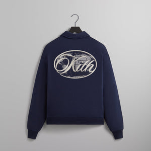 Kith Nelson Quarter Zip Rugby - Nocturnal PH