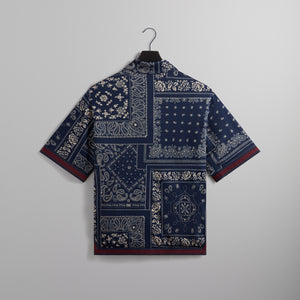 Kith Bandana Mesh Woodpoint Shirt - Ink