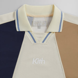 Kith Long Sleeve Panelled Otto Polo - Sandrift PH