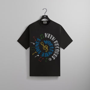 Kith Records Vintage Tee - Black