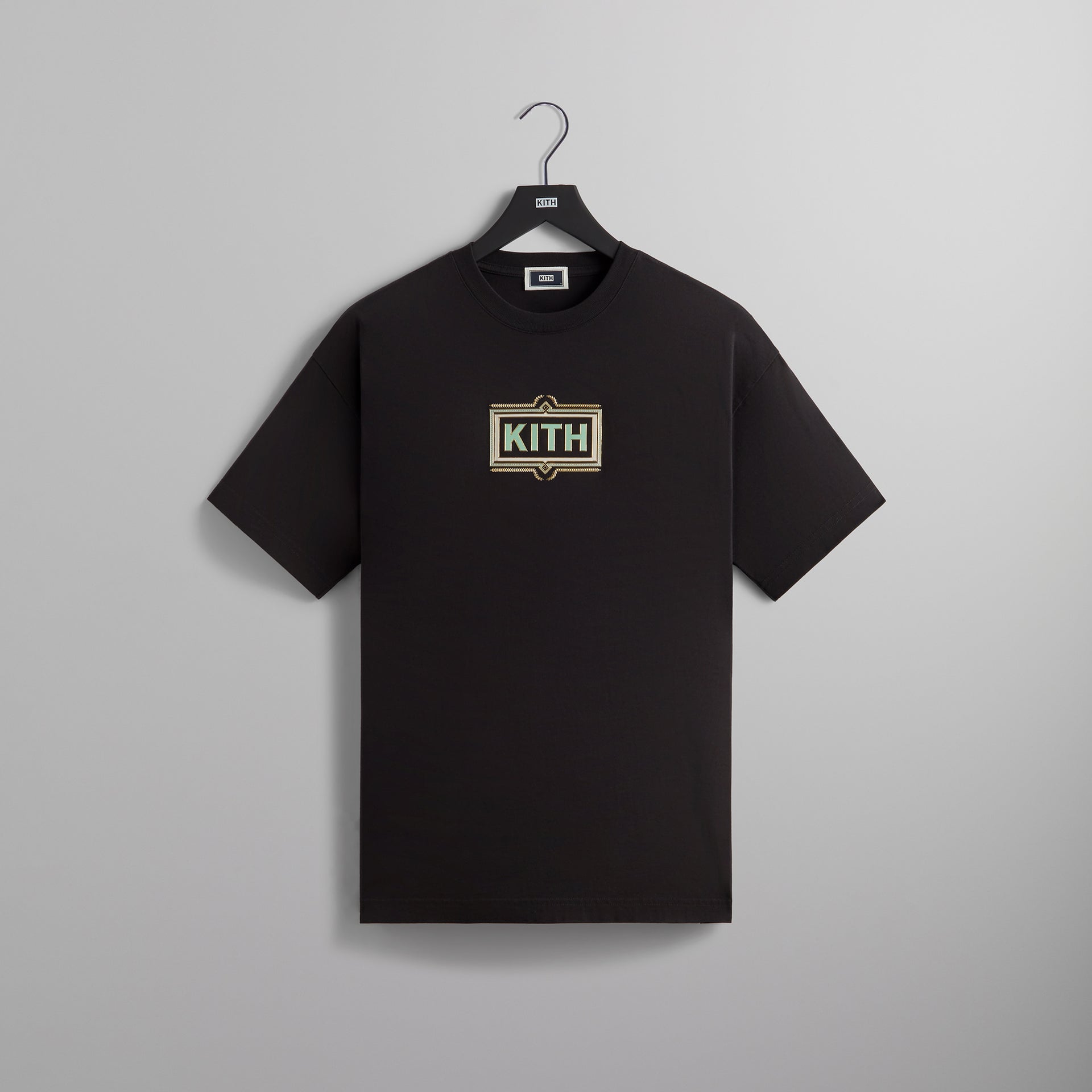Kith Ornate Classic Logo Tee - Black