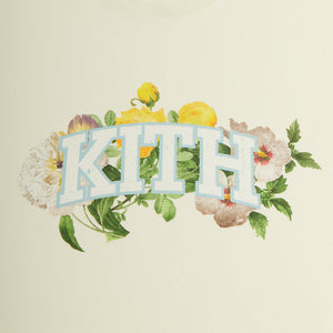 Kith Floral Arch Vintage Tee - Sandrift