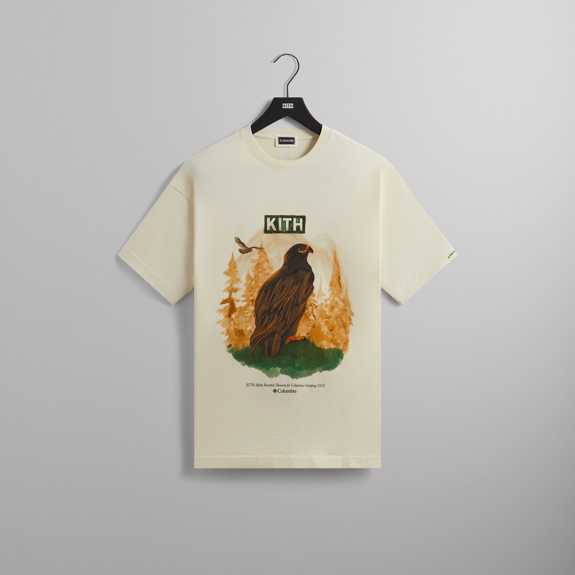 Kith for Columbia Eagle Illustration Vintage Tee - History