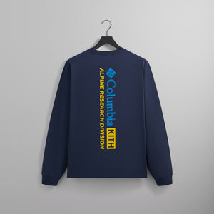 Kith for Columbia ARD Long Sleeve Tee - Nocturnal