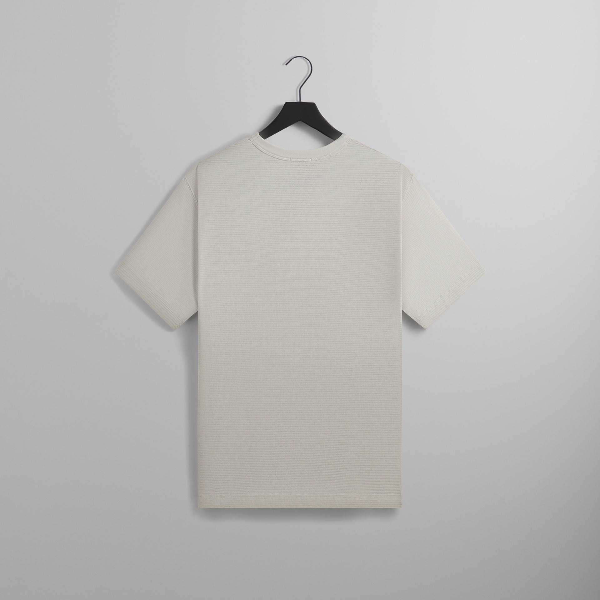 Kith Pointelle Mesh Leonard Pocket Tee - Concrete