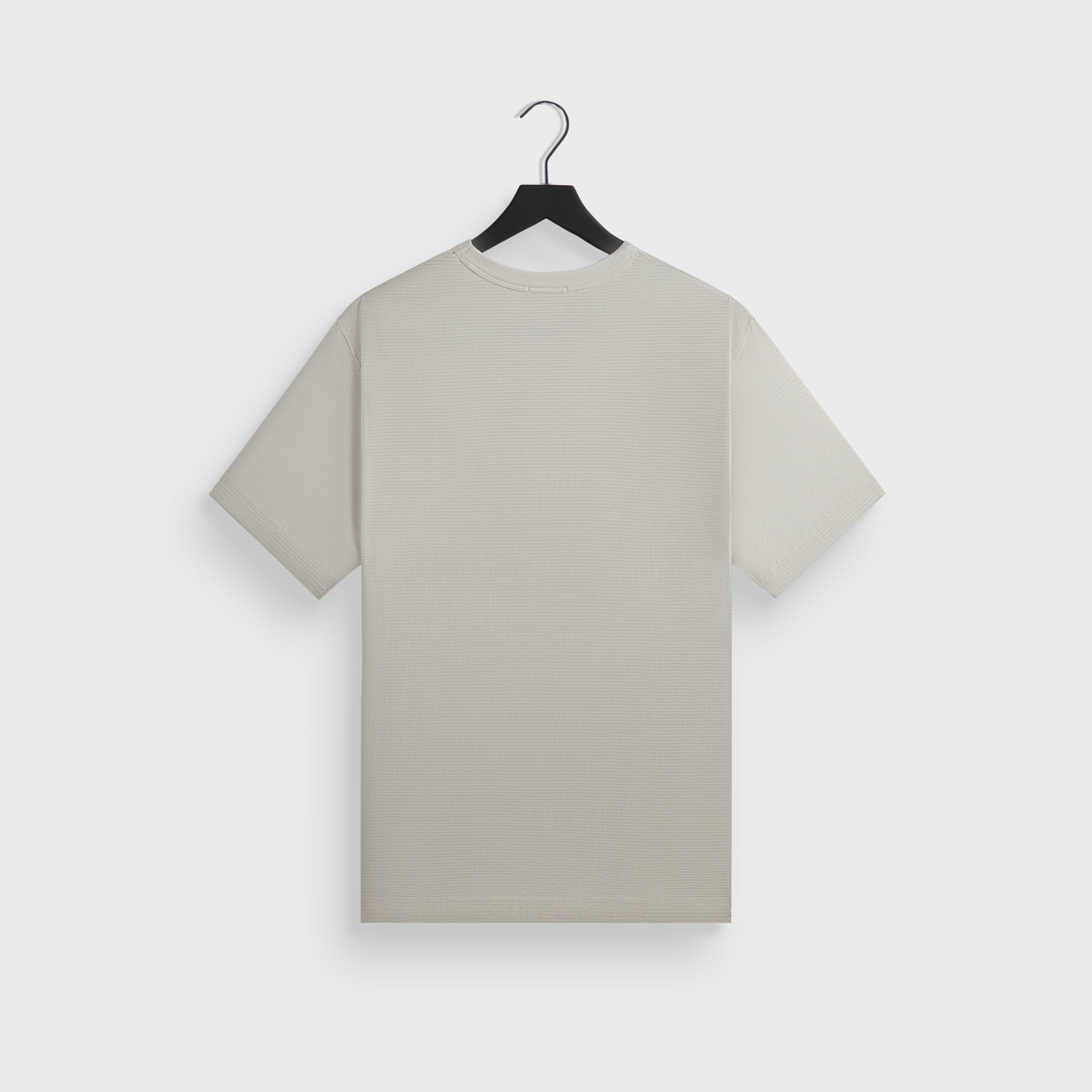 Kith Pointelle Mesh Leonard Pocket Tee - Concrete