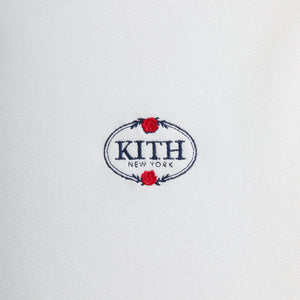 Kith Pique Drew Polo - White