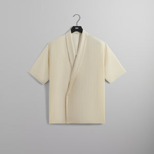 UrlfreezeShops Tropical Wool Thompson Crossover Shirt - Sandrift