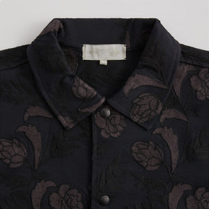 Kith Chain-Stitched Woodpoint Shirt - Black