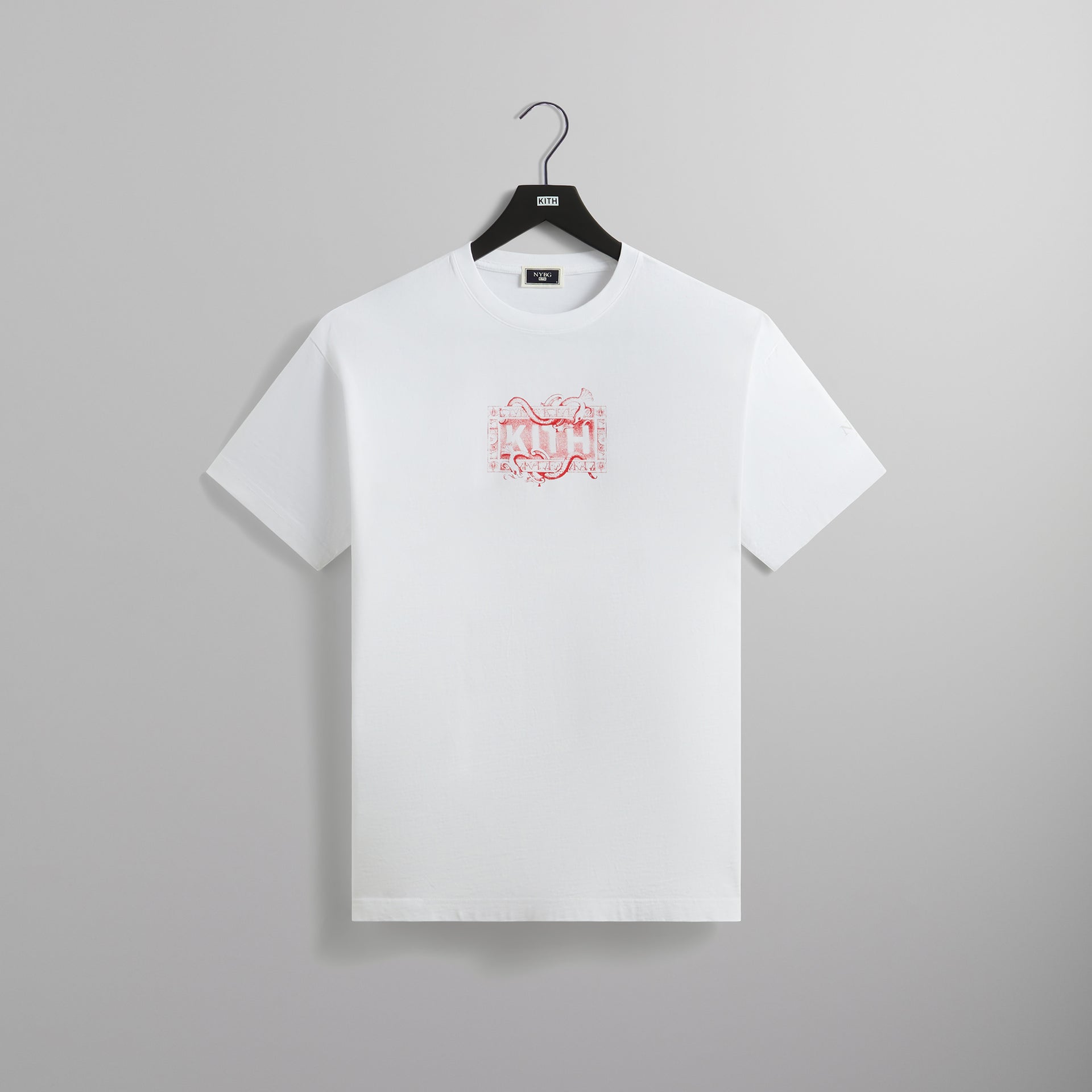 UrlfreezeShops Cobranded artwork printed on the front Title Page Vintage Tee - White